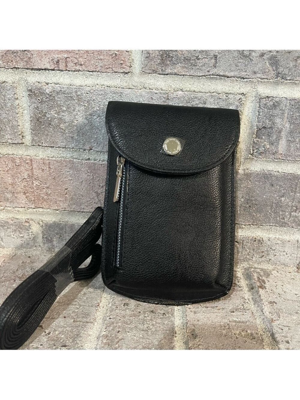 Apt. 9 Black Textured Wristlet